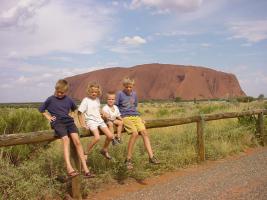 Uluru, ou Ayers Rock, Australie